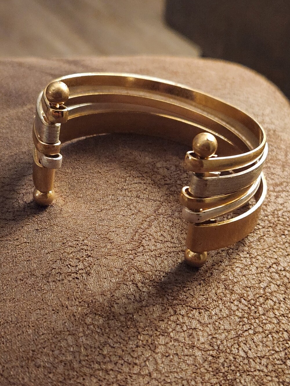 Unbranded 4 Stack Gold And Silver Tone Cuff  Bracelet.